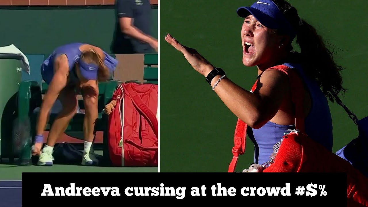 Mirra Andreeva cursing 