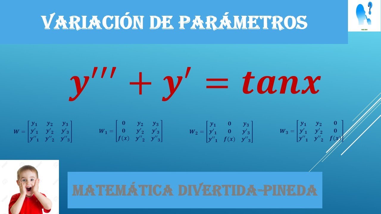 EDO. VARIACIÓN DE PARÁMETROS. Ecuación de tercer orden - 03