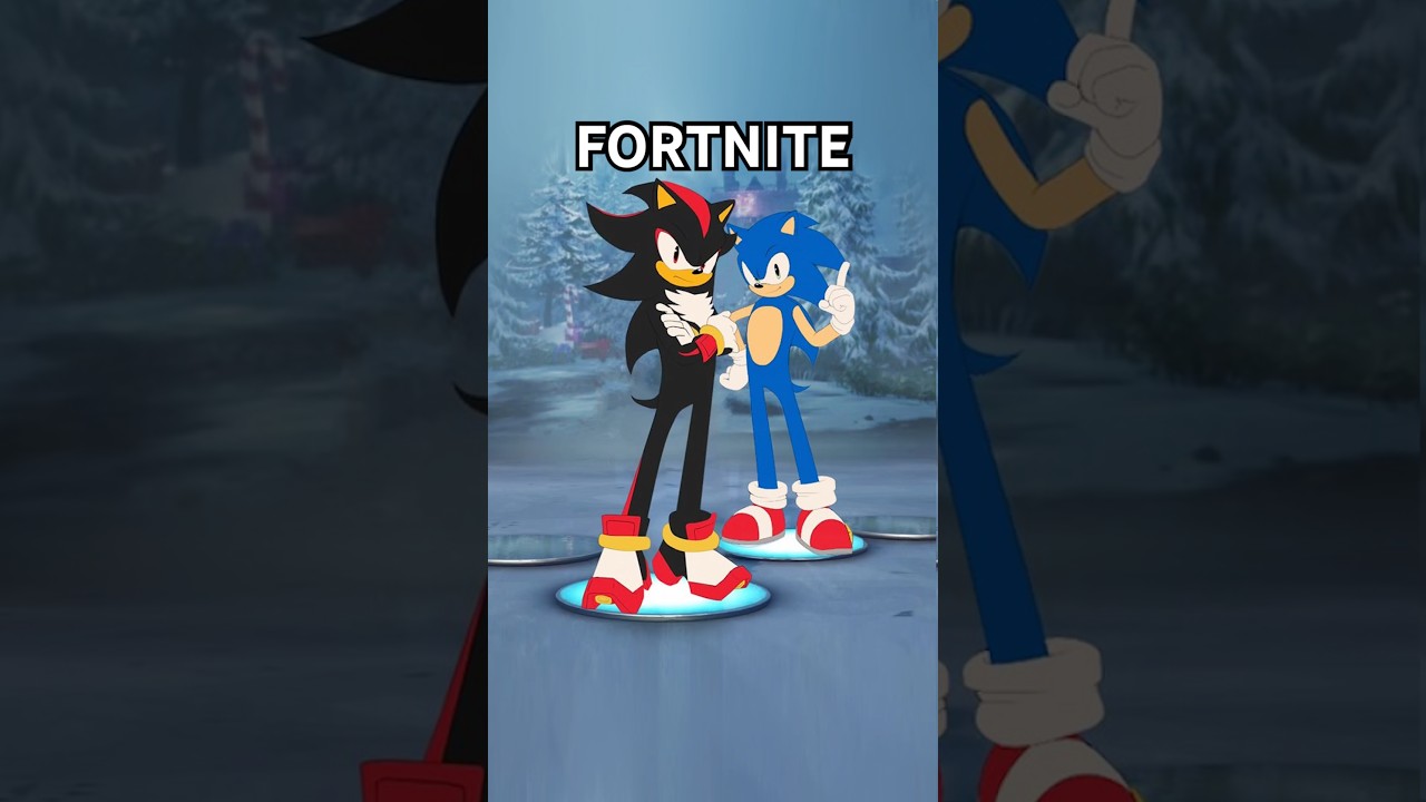 Sonic skin EARLY?! #fortnite
