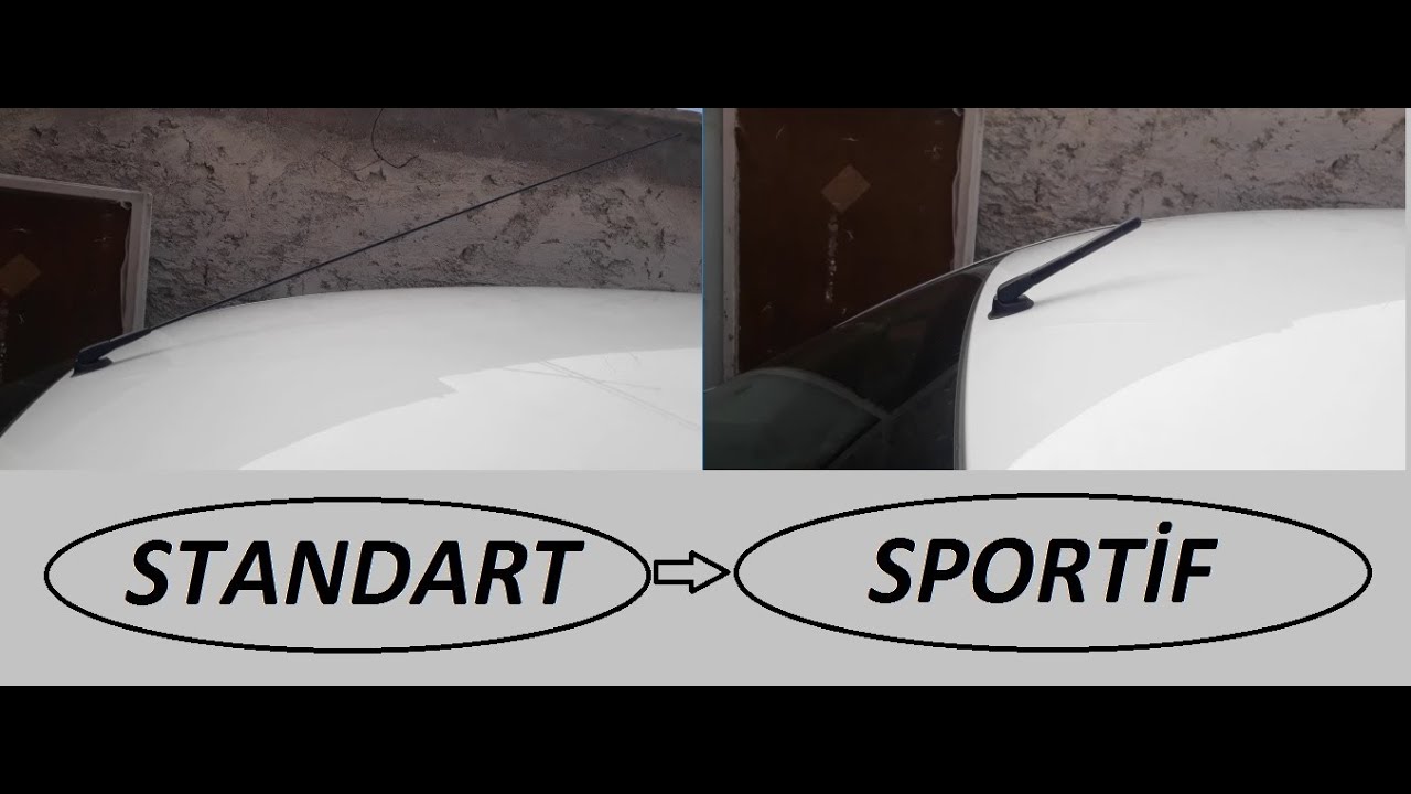 Renault Symbol Sportif Karbon Anten Takma