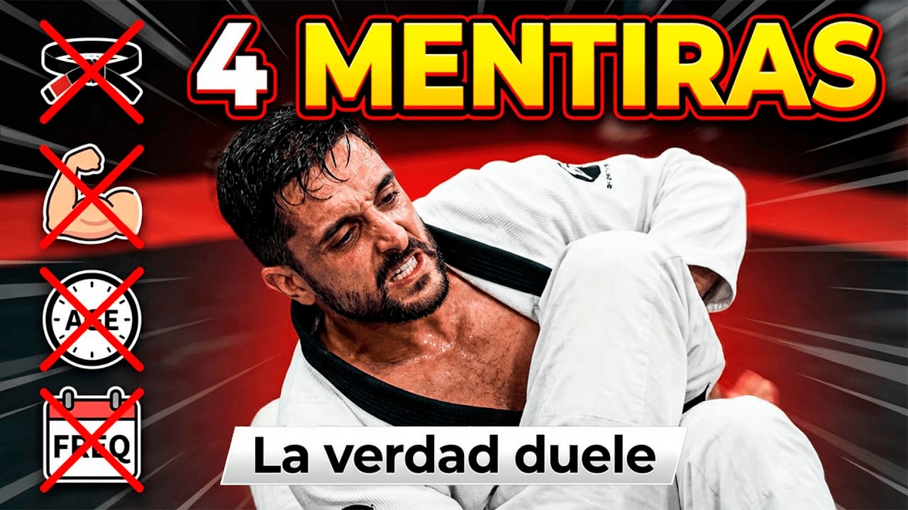 4 MENTIRAS sobre el JIU JITSU BRASILEÑO que TODO EL MUNDO CREE CIERTAS 💥