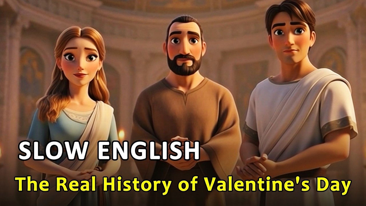 Why do we celebrate Valentine's Day? | The Real History | English Listening Practice