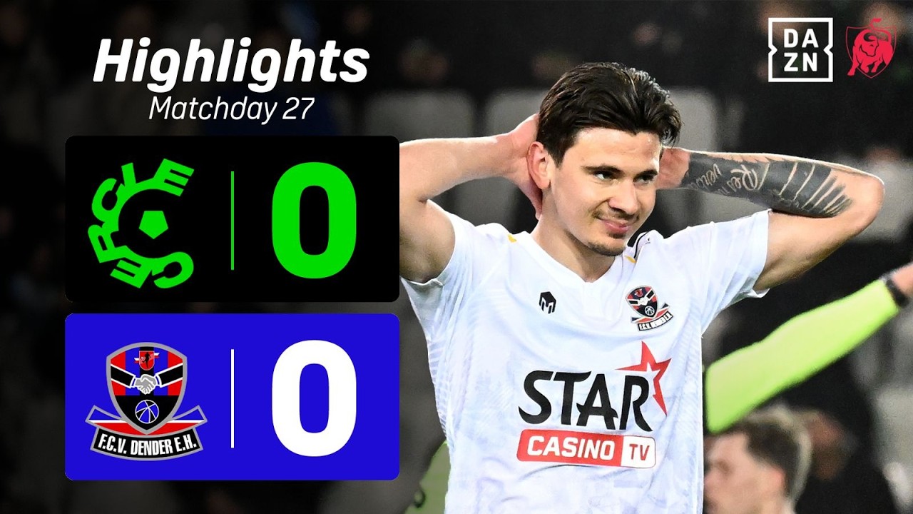 Yannick Ferrera prend son premier point avec le FC Dender. ⚖️🤝 | Cercle Brugge - FC Dender