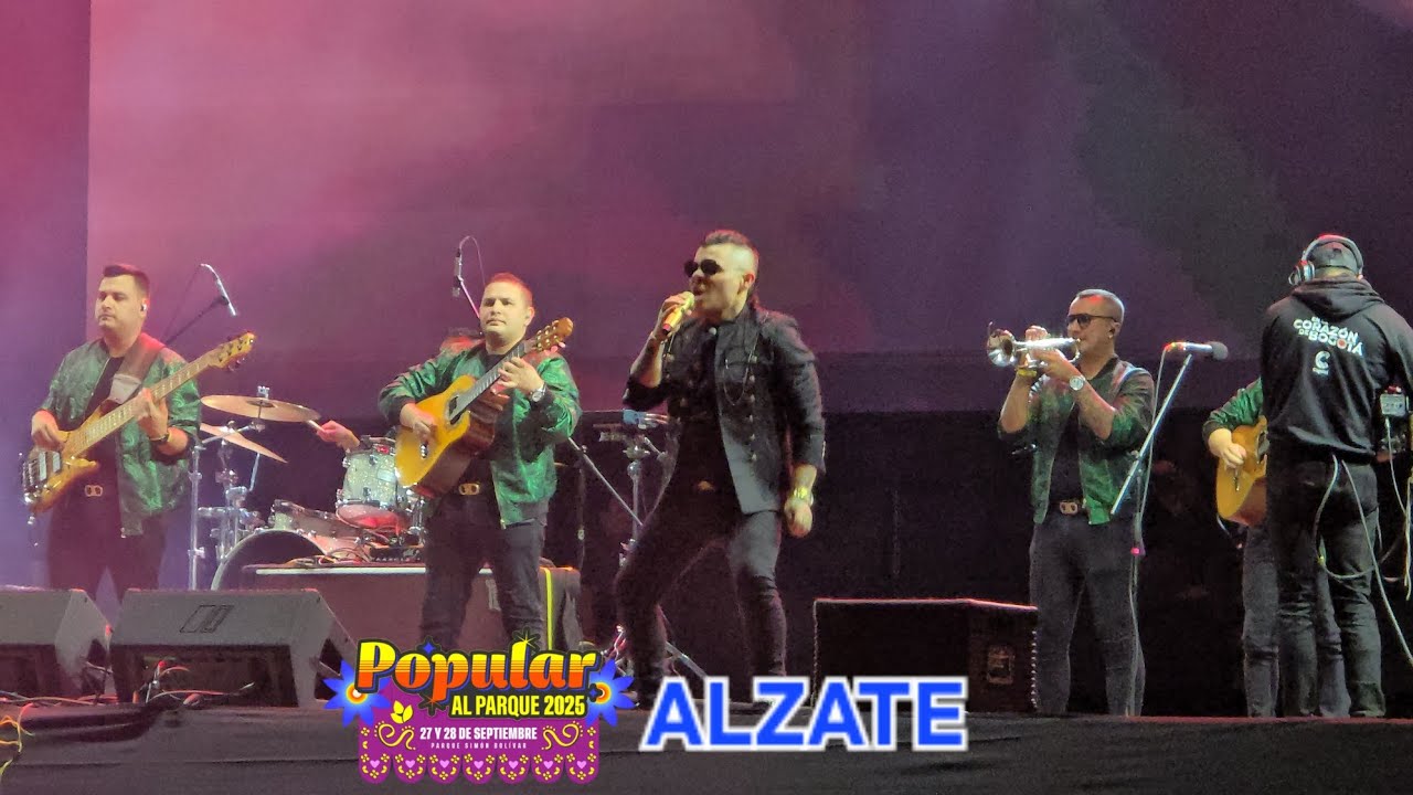 ALZATE PAPÁ EN VIVO TODO EL CONCIERTO EN EL FESTIVAL POPULAR AL PARQUE 2025 BOGOTÁ COLOMBIA