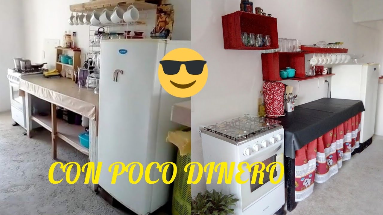 Organizo mi cocina 🤔 con HUACALES 🤭 y partes de TARIMAS 🥰👍