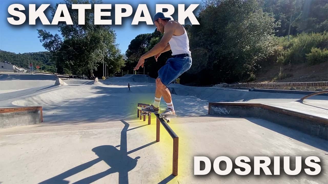 Un des MEILLEURS skateparks proche de Barcelone, on s'est régalé 🔥