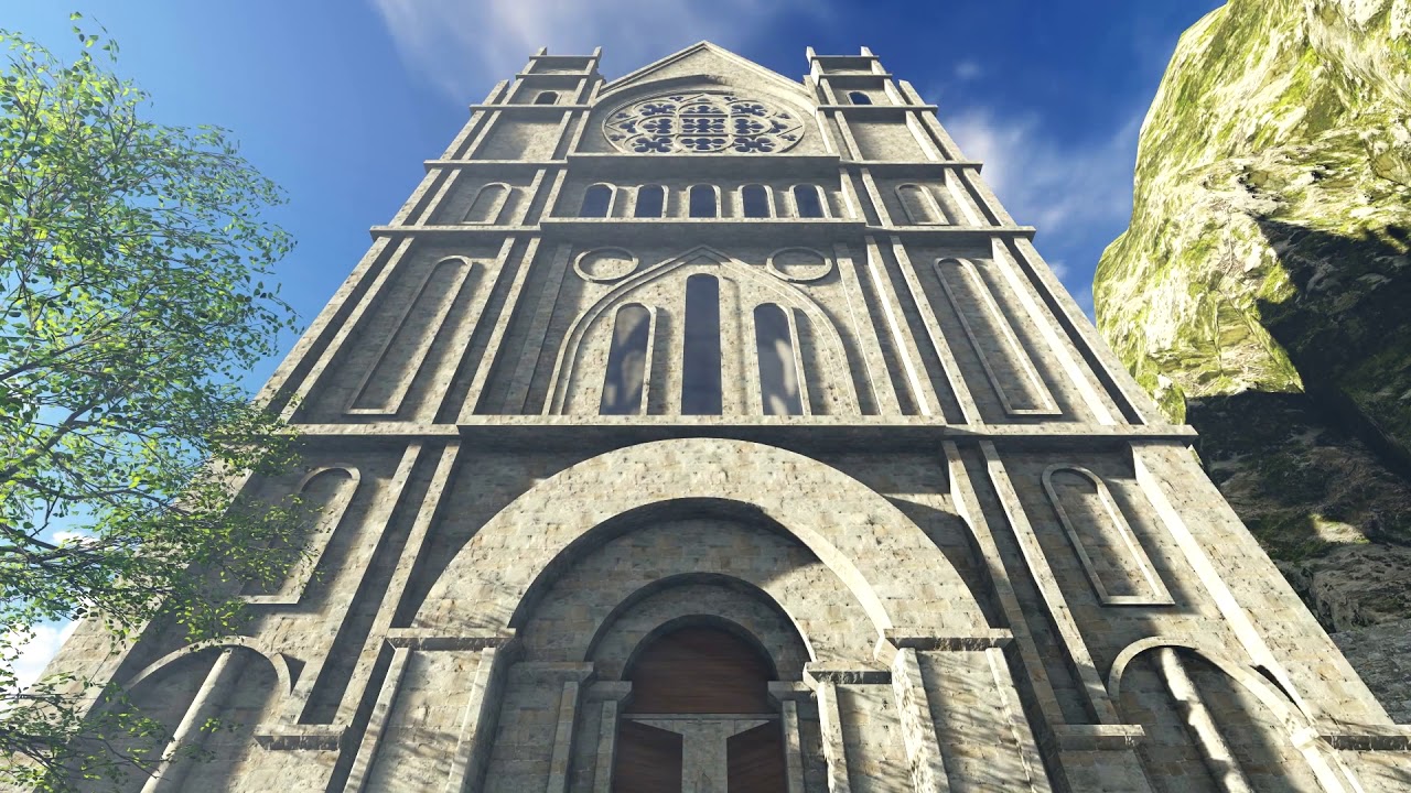 Dark Souls' Firelink Shrine - Rebuilt