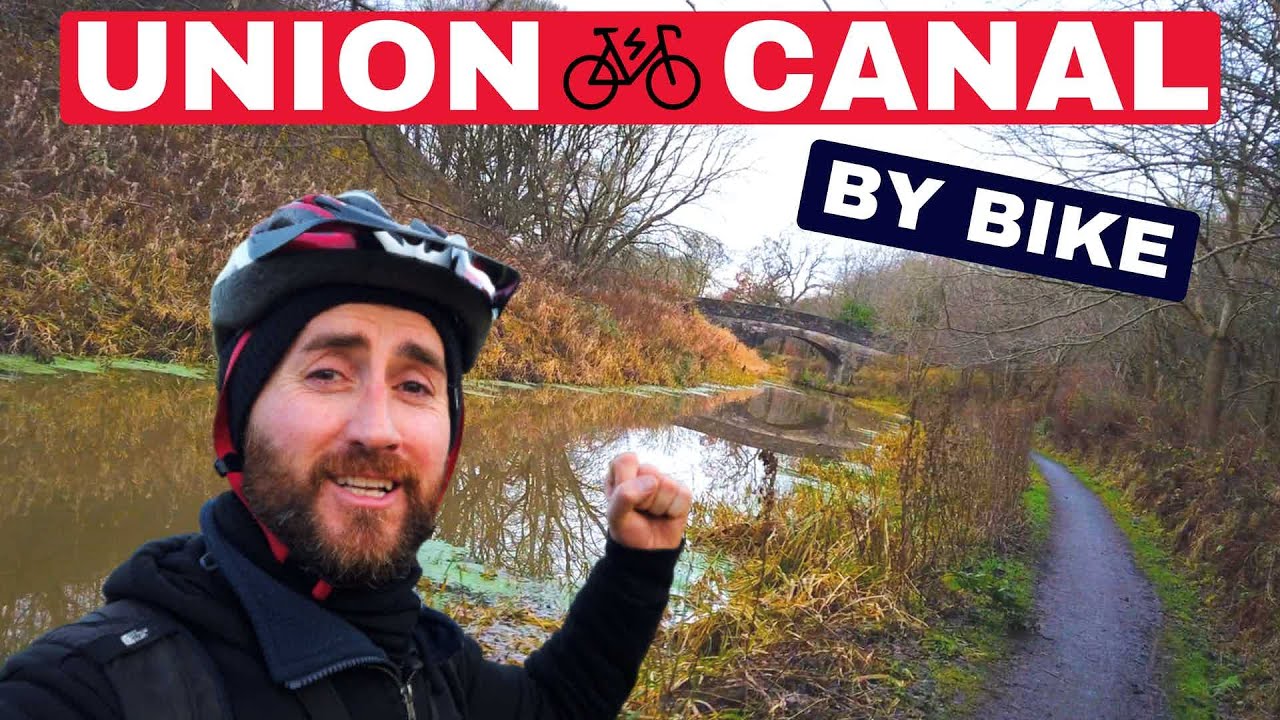 Cycling the Union Canal from Edinburgh to the Falkirk Wheel