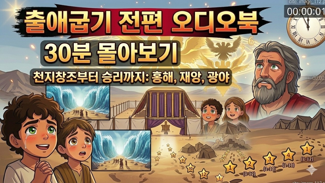 성경 애니메이션 출애굽기 전편 몰아보기