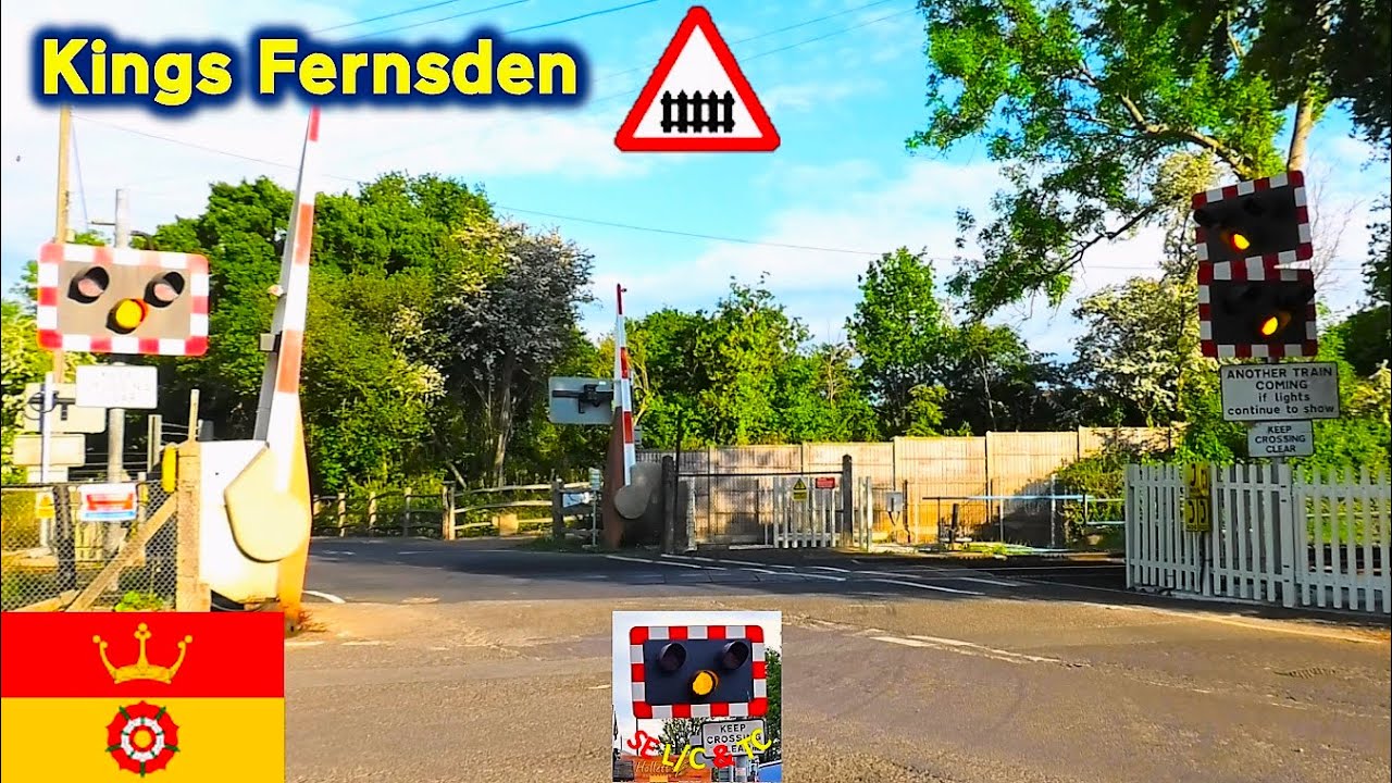 Pre-Renewal Kings Fernsden Level Crossing, Hampshire