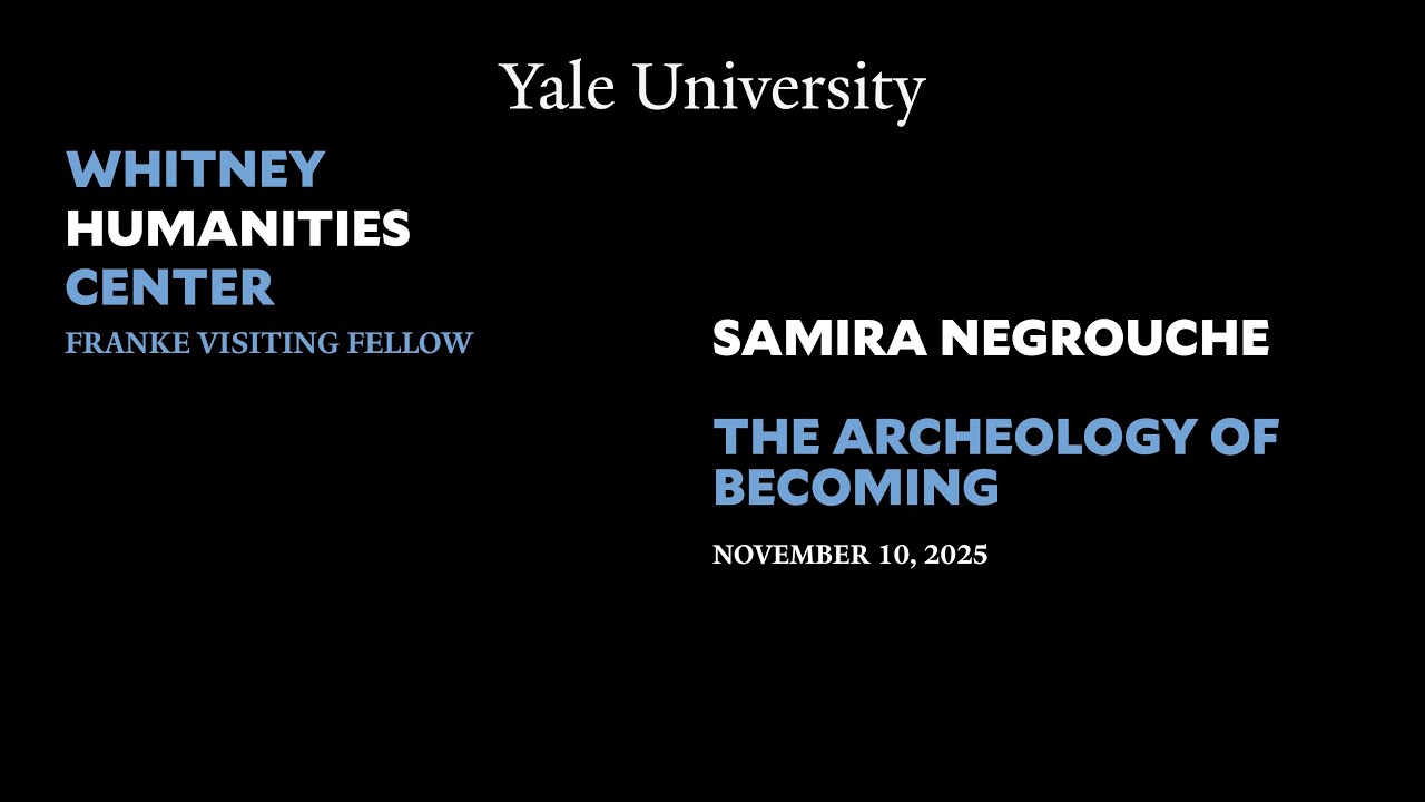 The Archeology of Becoming
