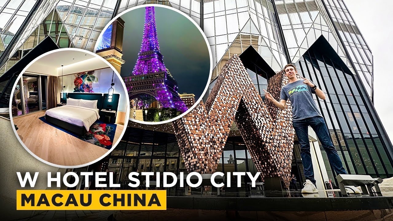 Las Vegas in China?! 🇨🇳 Inside the New W Macau Studio City | Marvelous Suite Full Tour & Review