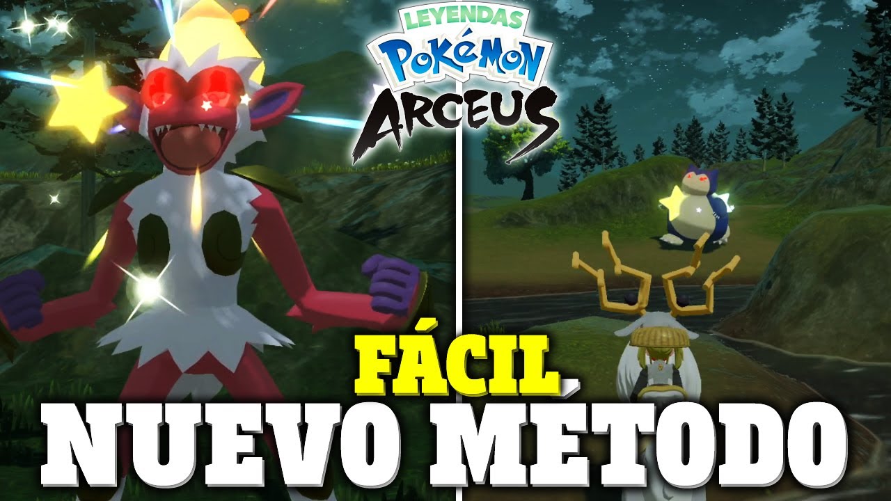 *TRUCO* NUEVO MÉTODO de SHINY HUNTING de POKÉMON ALFA sin SOFT RESET ni JUGAR! LEYENDAS ARCEUS