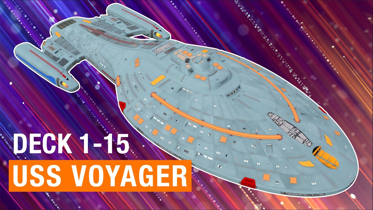 Star Trek:  Inside the USS Voyager Deck 1-15