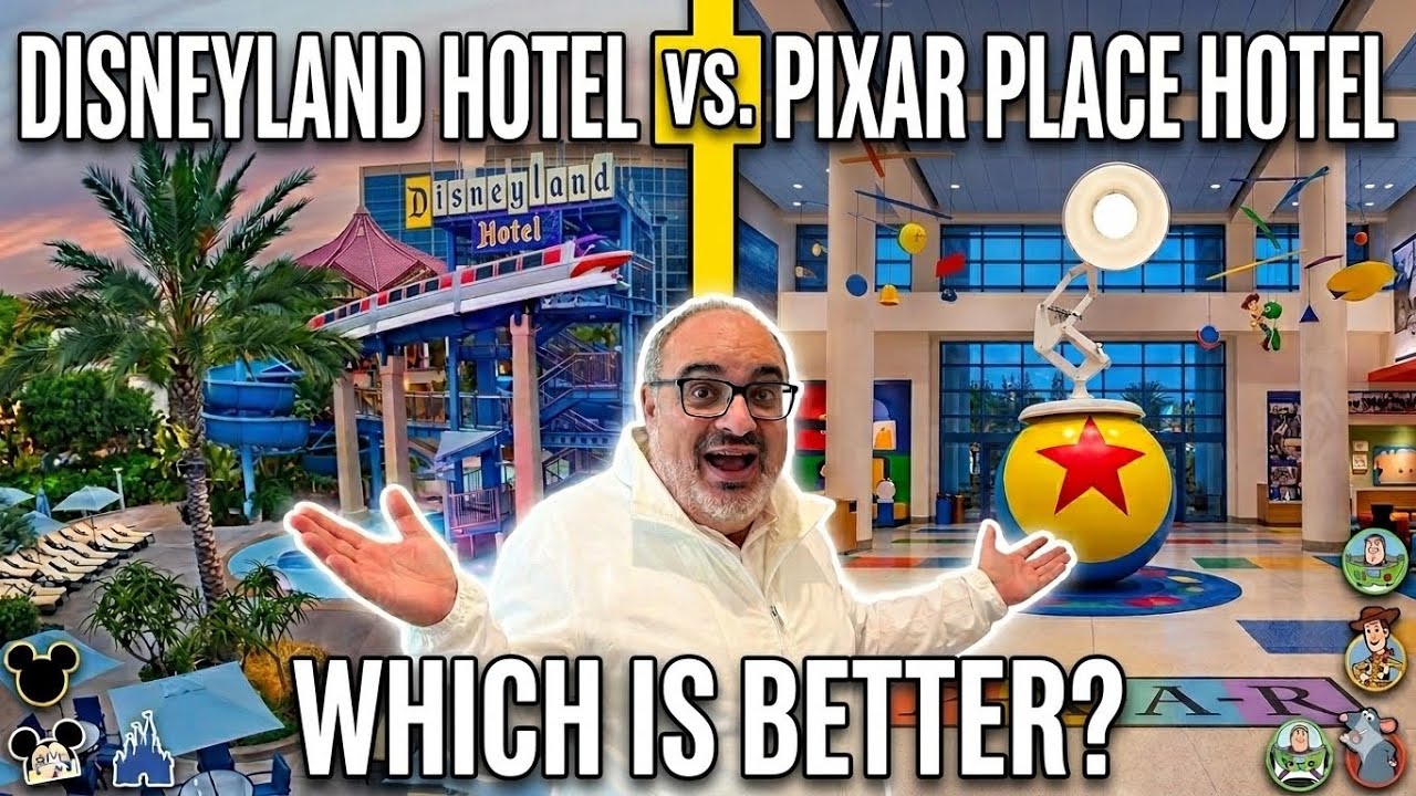 Choosing between Pixar Place and Disneyland Hotel Just Got Harder