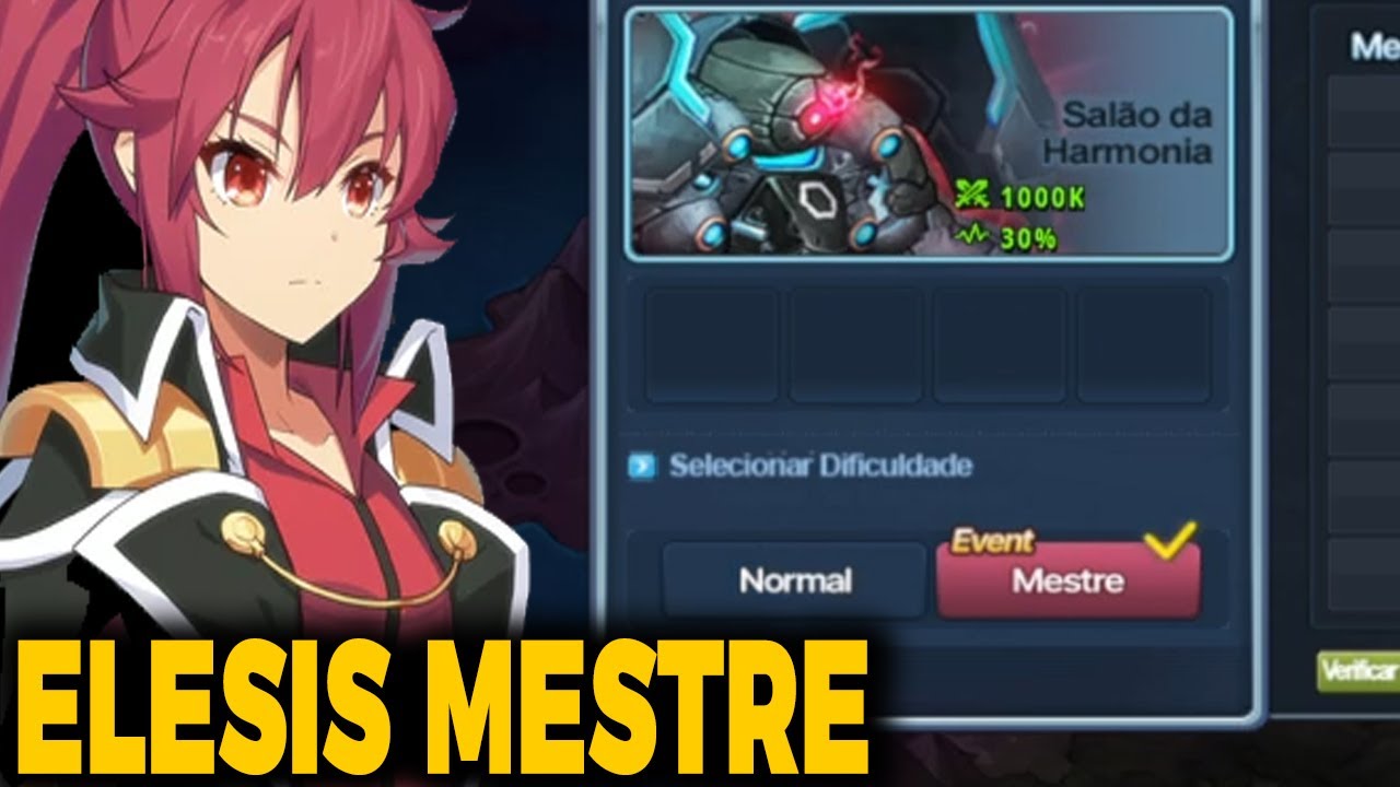 Salao da Harmonia Dificuldade Mestre Elesis F2P l Grand Chase Classic