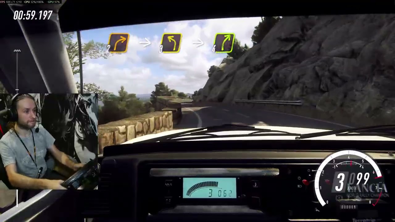Второй день 2ой недели испытания DiRT Rally 2 0 Viñedos Dardenyà inversa