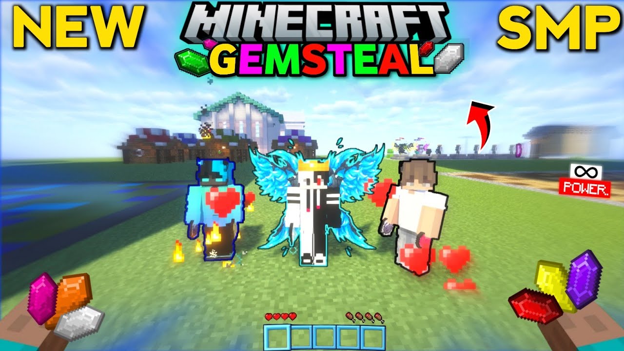 India&rsquo;s BEST Gemsteal SMP 🔥 Public Server (Free Join) | Java + Bedrock 24/7 😱&rdquo;