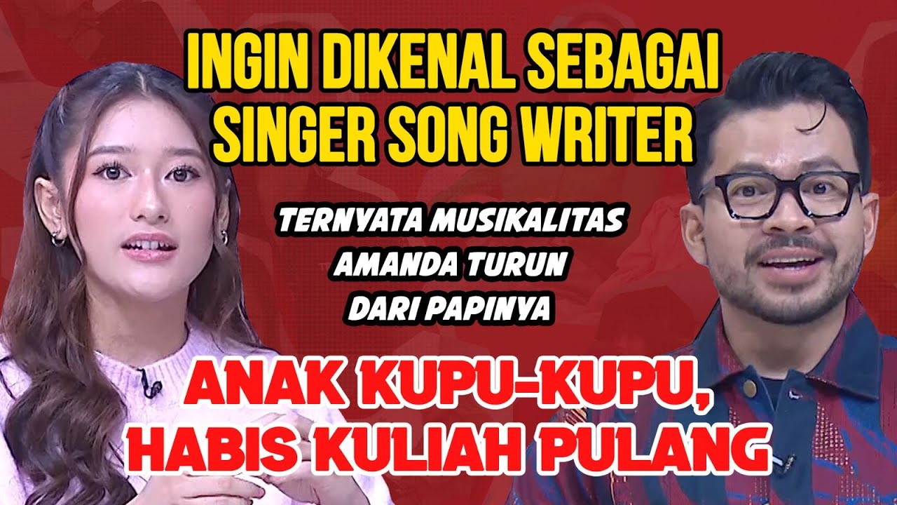 Dikenal Sebagai Anak Parto, Amanda Caesa Buktikan Sebagai Penyanyi