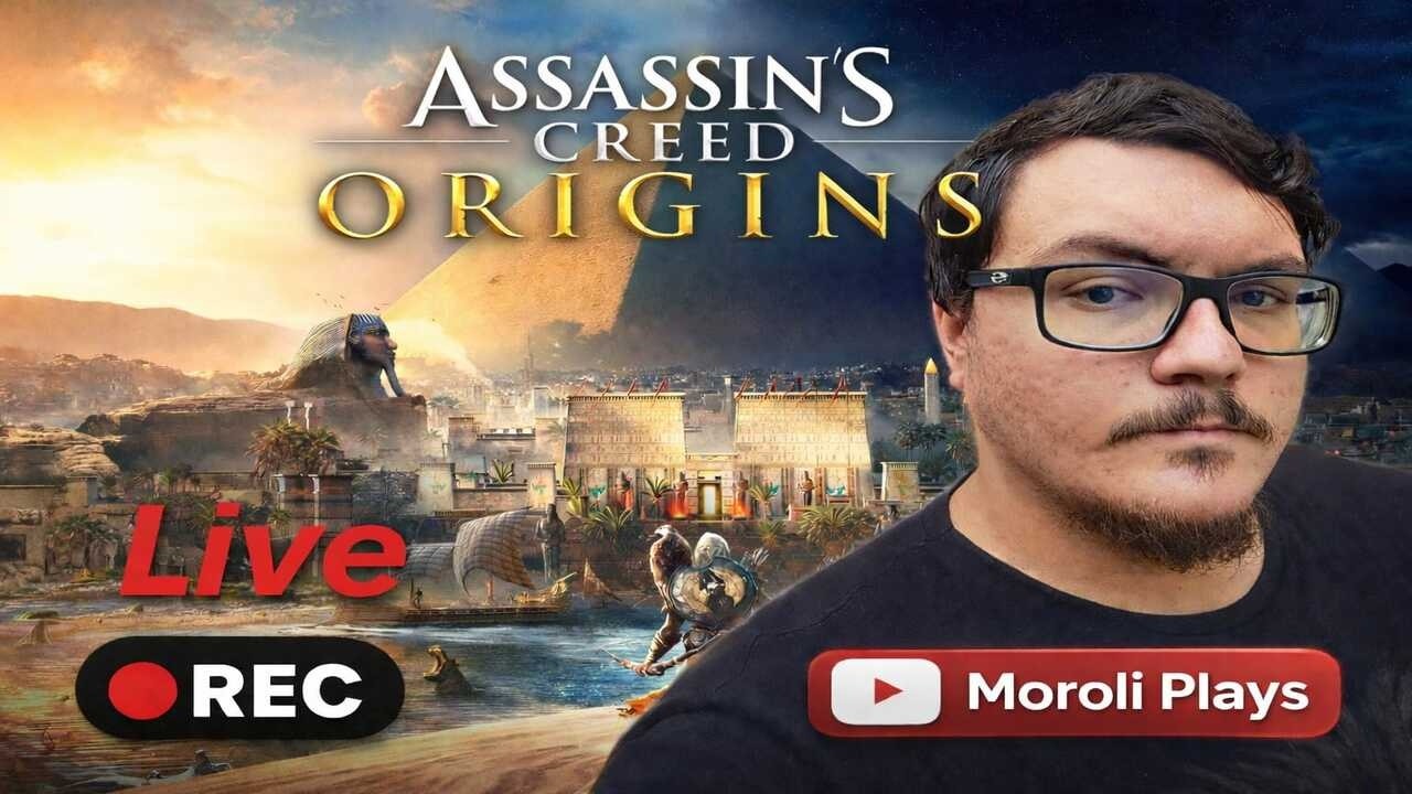 LIVE Assassin's Creed Origins - Em busca da Platina! Ta fácil