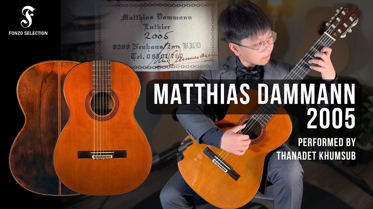 Extremely Rare 2005 Matthias Dammann Cedar Double Top! 