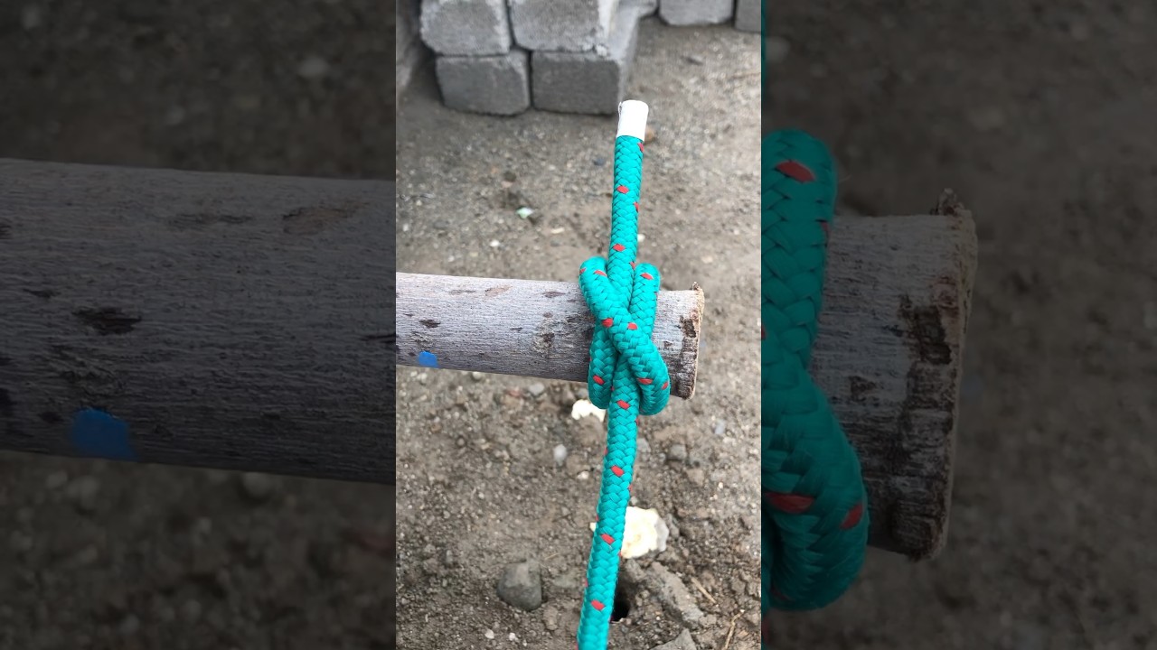 For Securing A Rope To A Post Or Pole