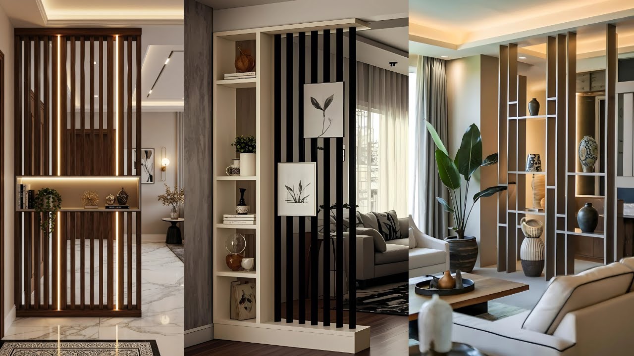Top 50 Modern Living Room Partition Wall Designs 2025 | Room Divider Ideas | Home Interior Design