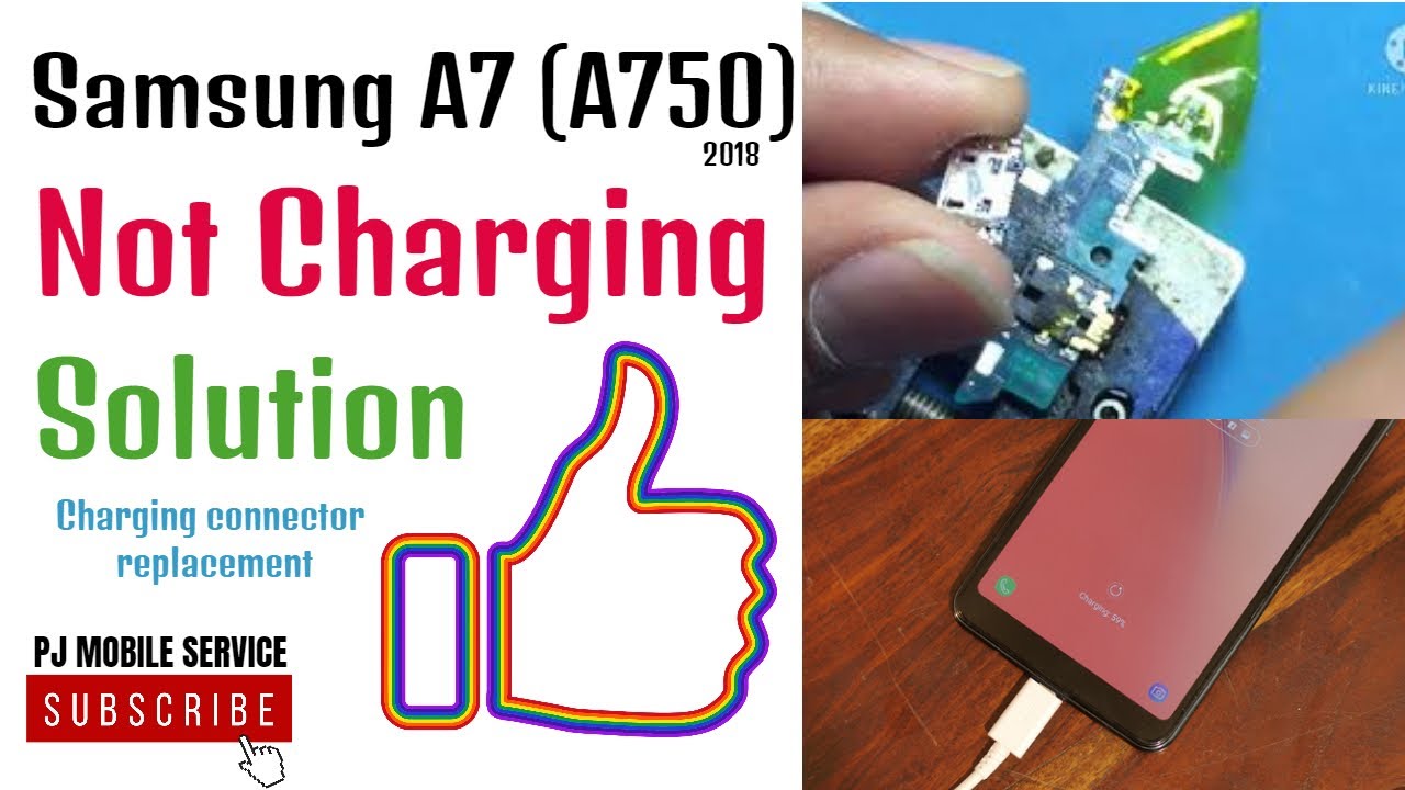 Samsung A7 not charging