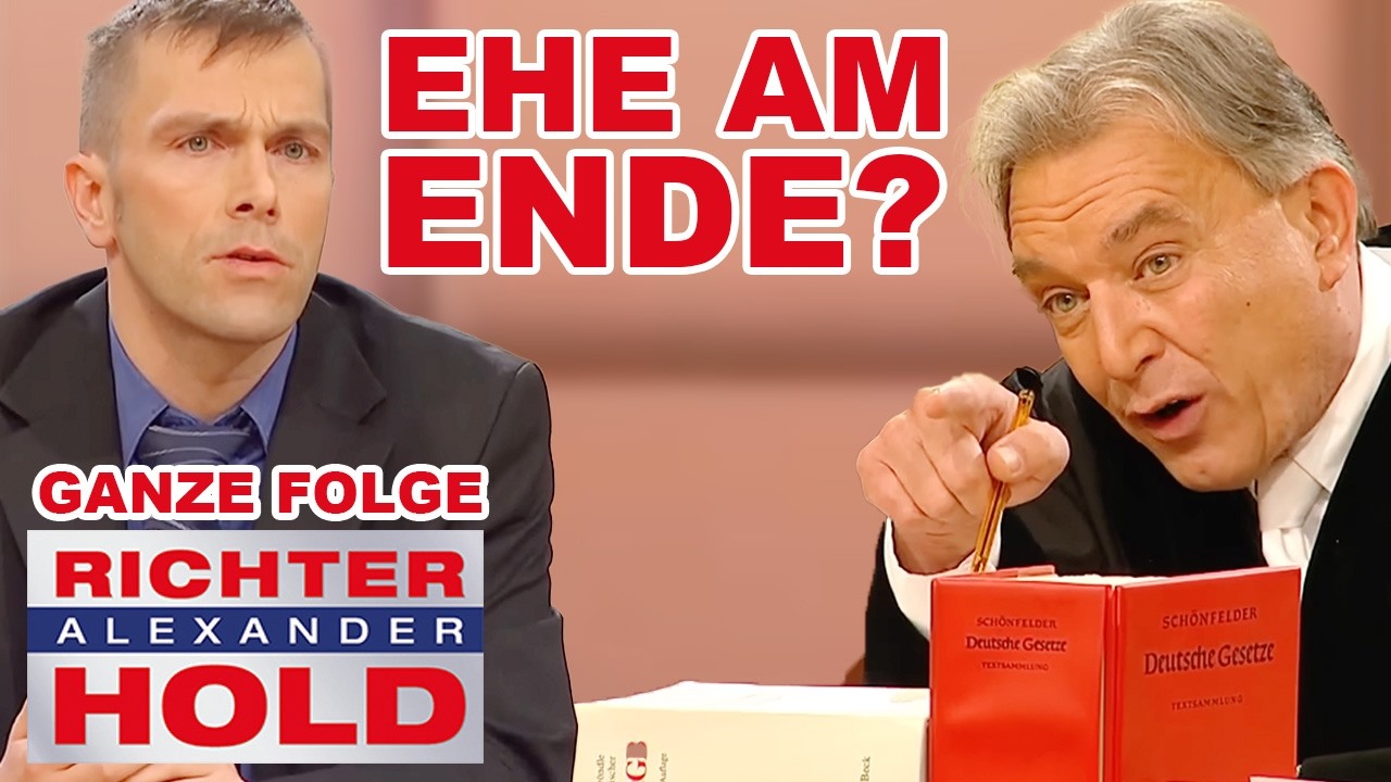 Ehefrau die Treppen runtergestoßen? Wer sagt hier die Wahrheit? |GANZE FOLGE| Richter Alexander Hold