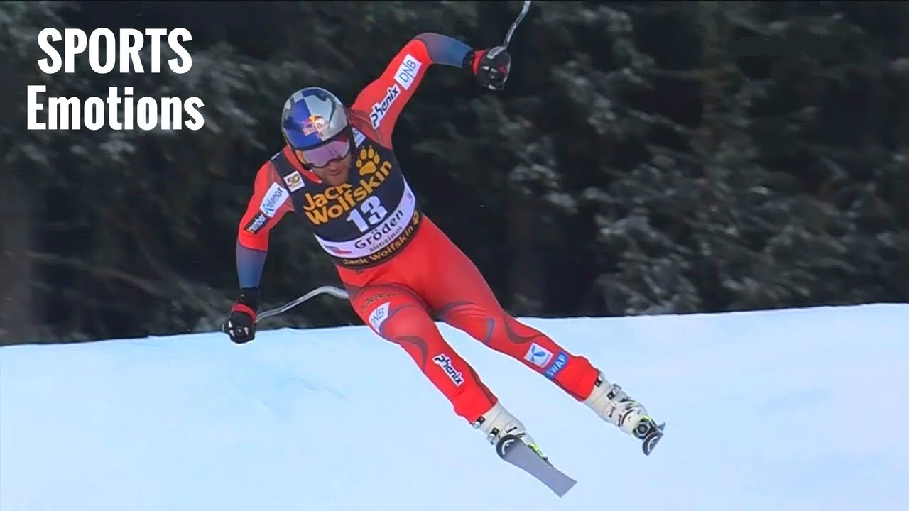 Aksel Lund Svindal ECRASE la Descente de Ski de Val Gardena 2017