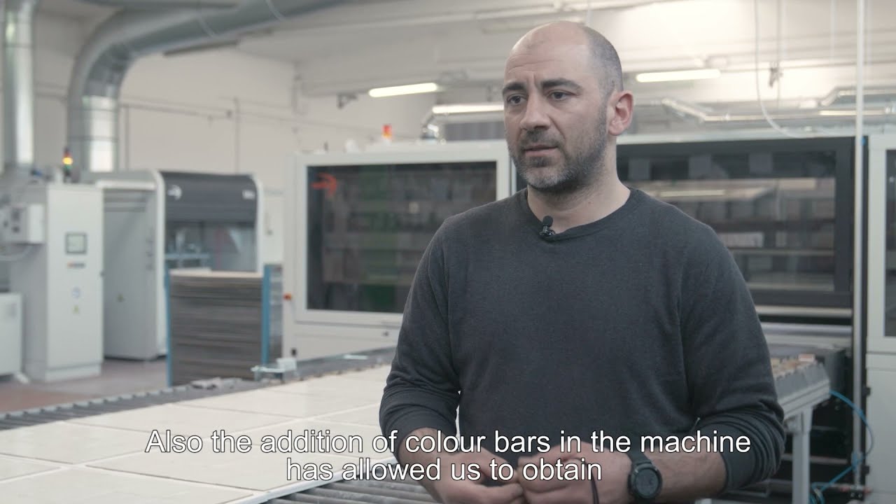 Cefla Finishing | Case Study Uptiles (Industrial Digital Printing)