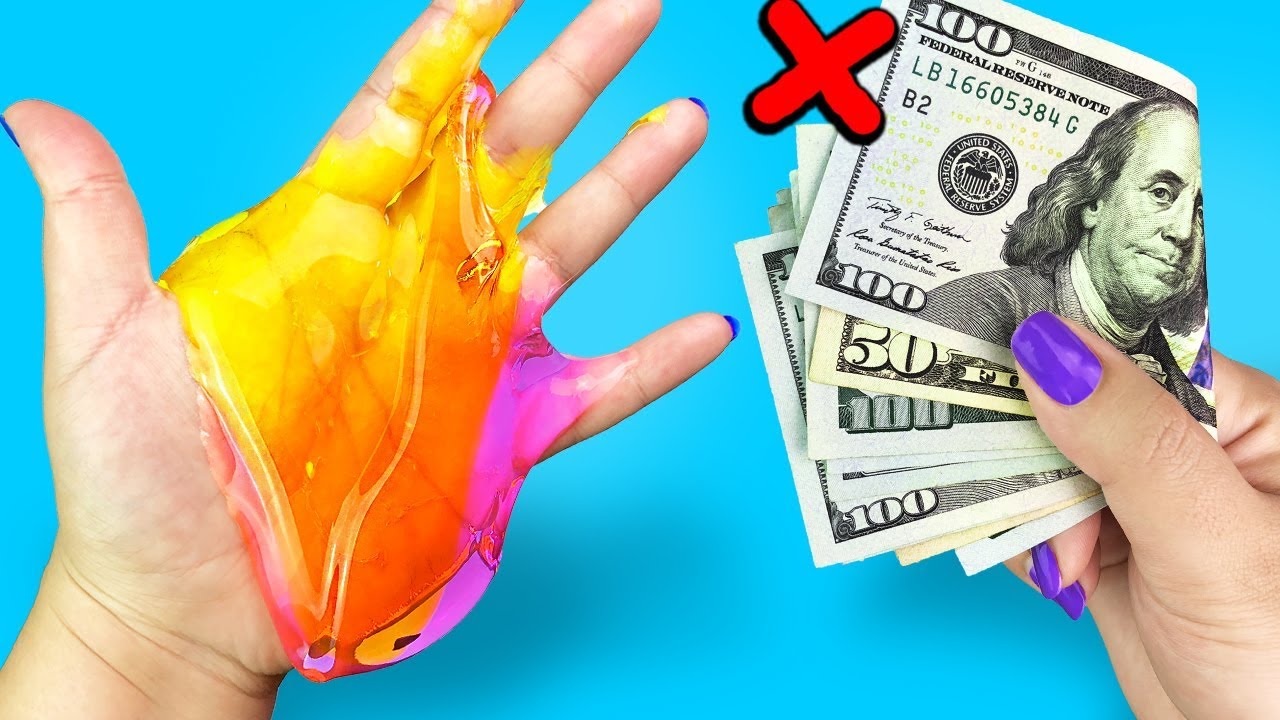 MAKING SLIME AT WALMART WITHOUT PAYING 🚫💵