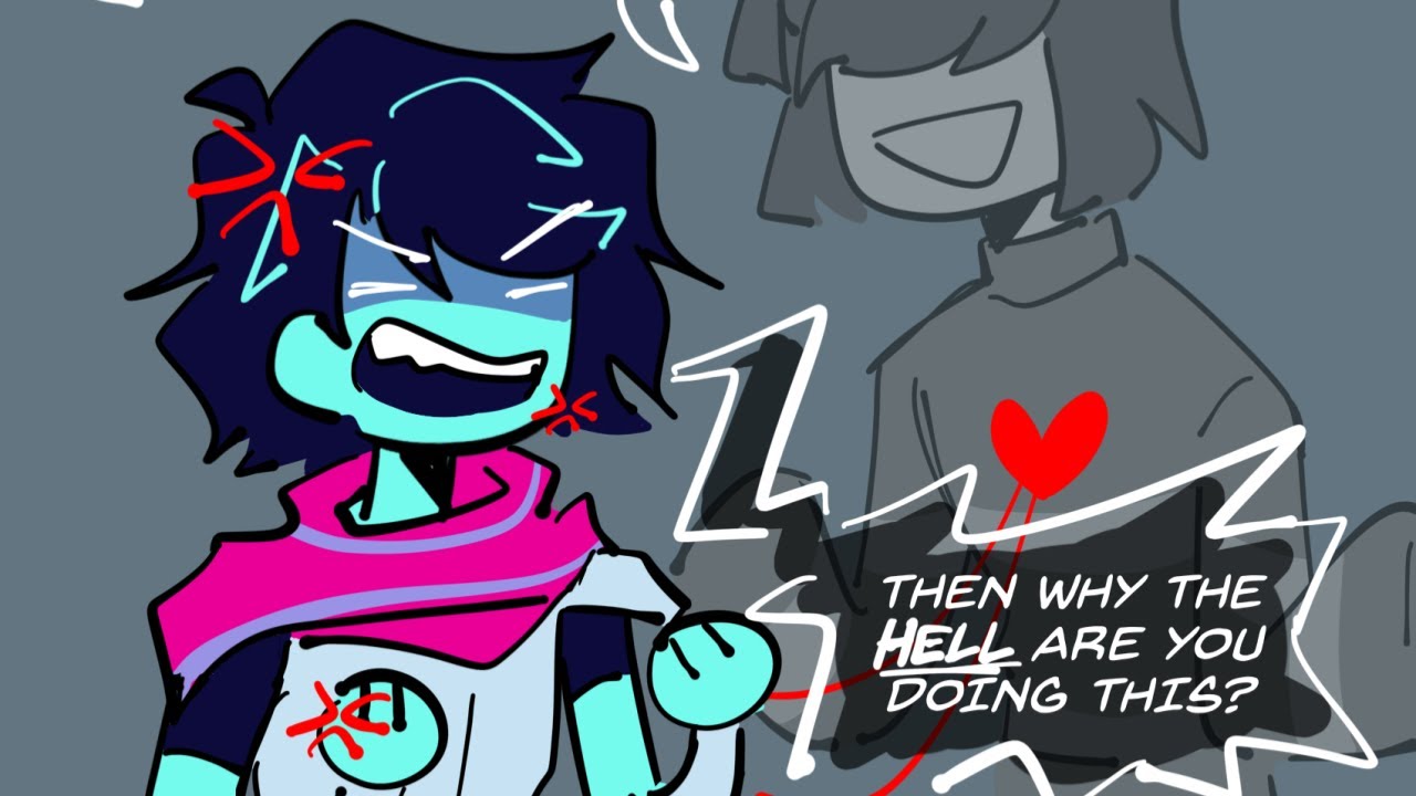 FUNNY DELTARUNE Comic dub COMPILATION
