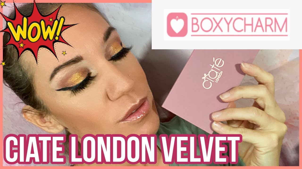 Boxy Charm Ciate London The Velvet Palette Tutorial January 2021