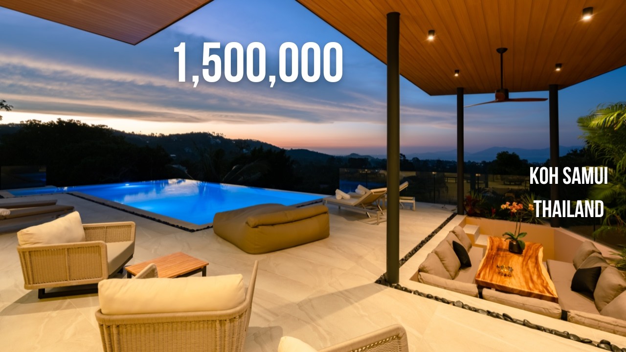 Villa Kelapa | 4 Bedroom Sea View Villa for Sale | Koh Samui | Thailand