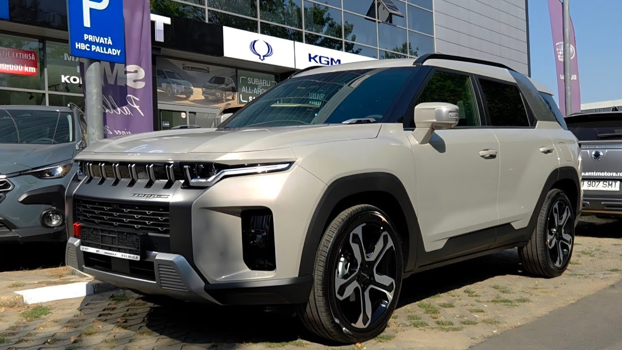 Test Drive in premiera cu noul KGM Ssangyong Torres Full Hybrid 2025 cu motor si cutie  BYD DM-i