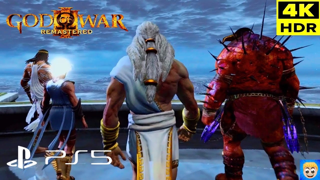 DEUSES VS TIT&Atilde;S! (4K LEGENDADO PT-BR) - GOD OF WAR 3 REMASTERED