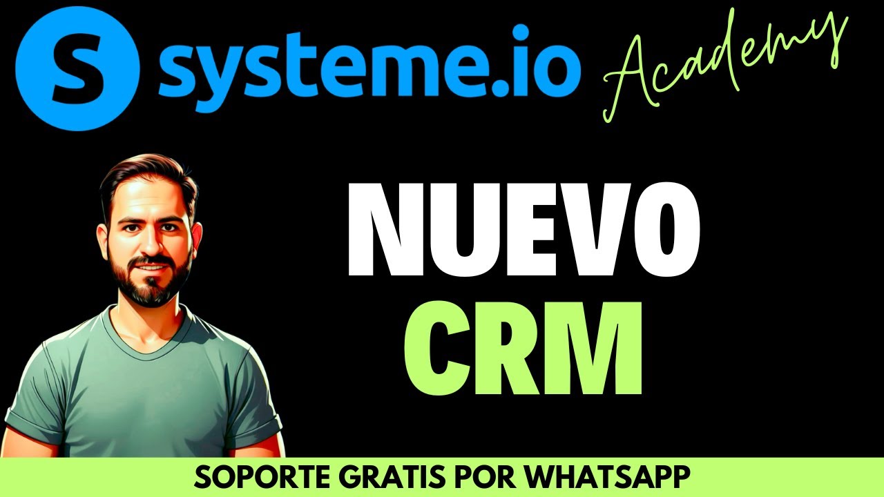 ACTUALIZACI&Oacute;N nuevo CRM de Systeme.io cierra ventas mas r&aacute;pido con control total