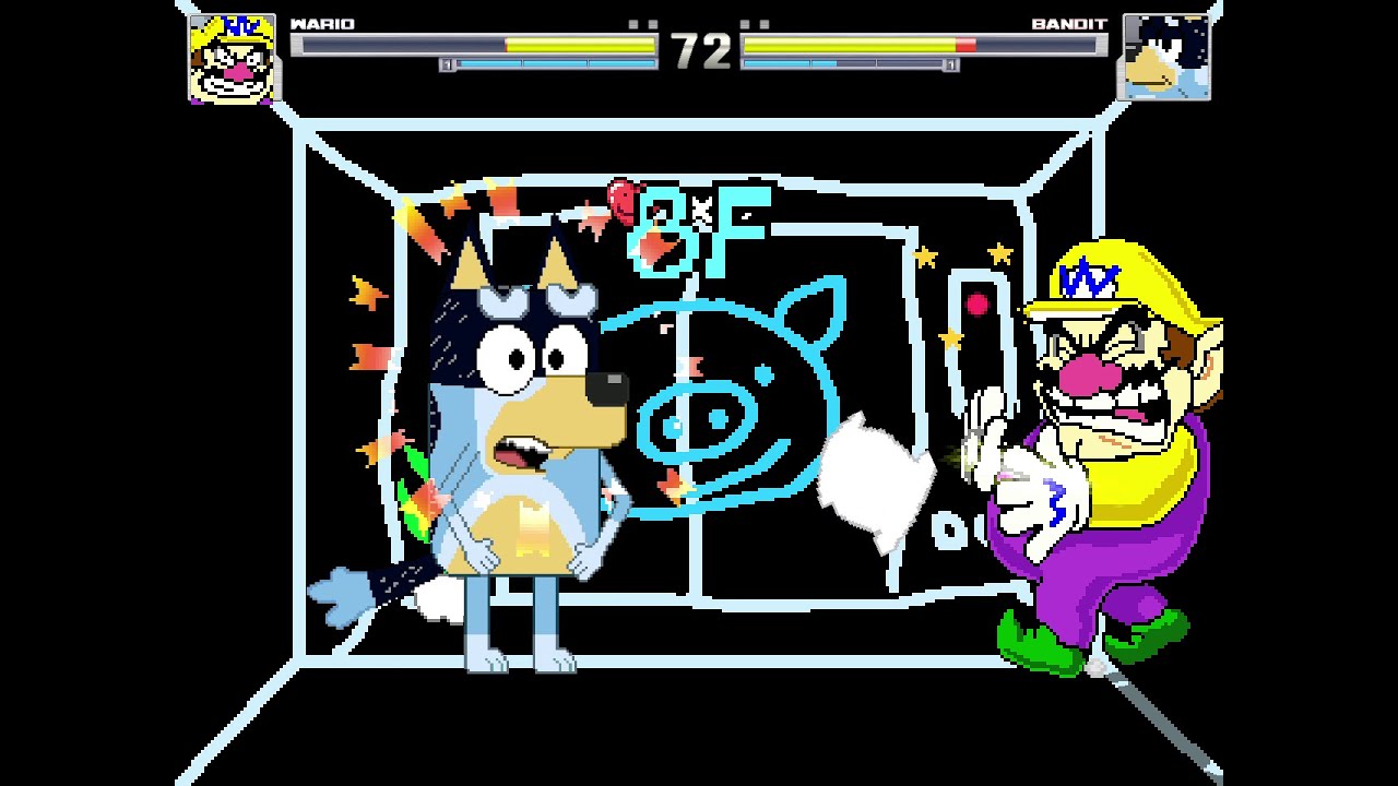 Wario vs Bandit