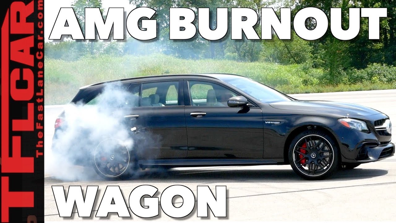 With Over 600 HP the AWD Mercedes-AMG E63 S Wagon Will Drift Your Kids to School!