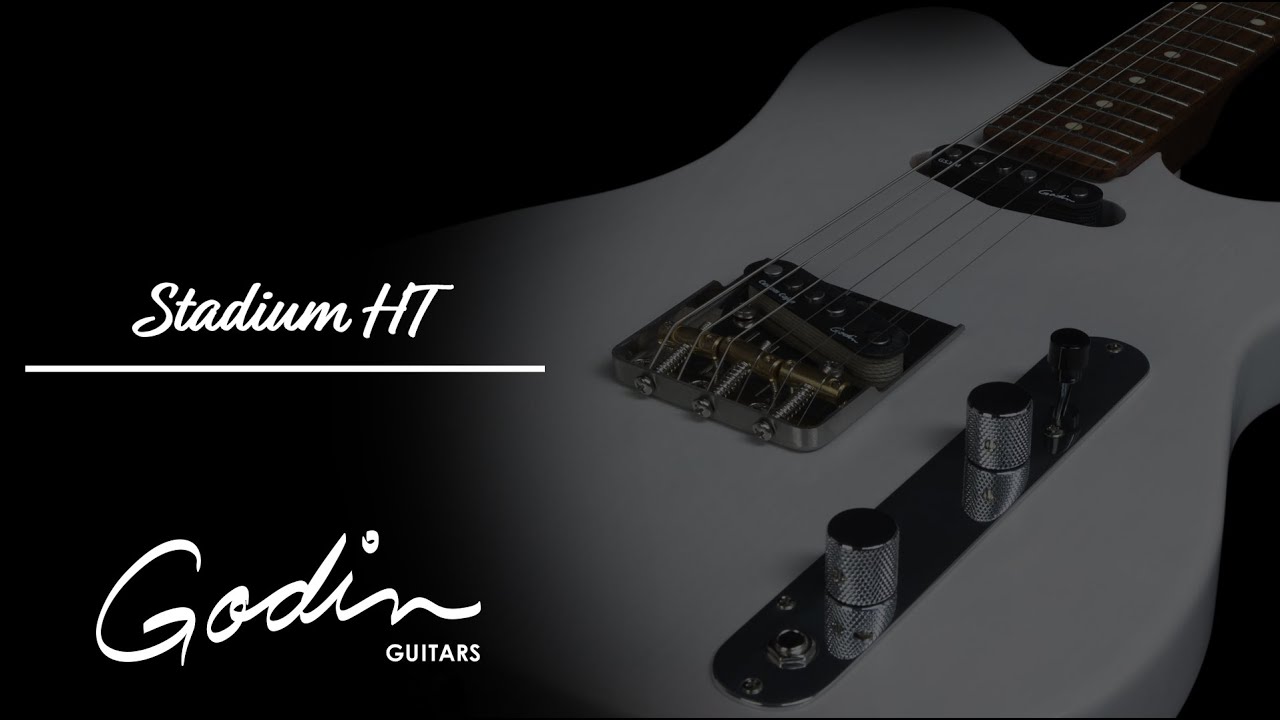 Godin Stadium HT Trans White (Studio Demo)