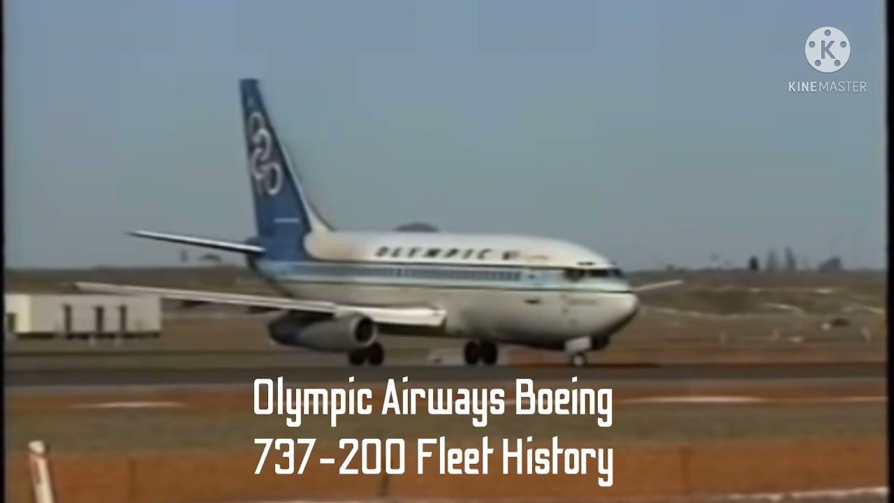 Olympic Airways Boeing 737-200 Fleet History (1976-2003)