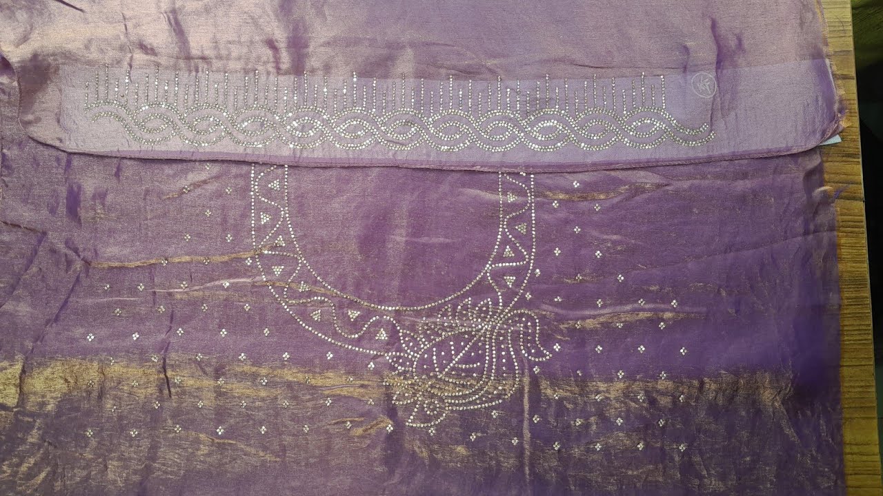 boat Neck Blouse Ki cutting and full stitching 
