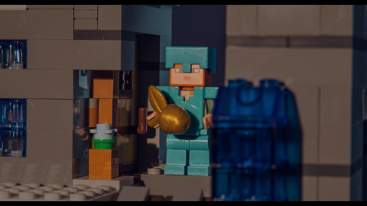 The Mountain Cave - LEGO Minecraft - Stop Motion Video
