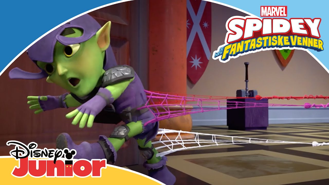 🦸 Hikken redder dagen! | Spidey og hans fantastiske venner | Disney Junior Danmark