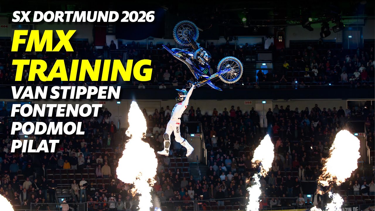 FMX Practice: Julien Vanstippen, Wyatt Fontenot, Filip Podmol & Petr Pilat in Action