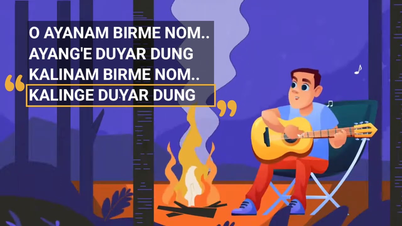 karaoke / Adi meshup song / o ayanam birme nom × o mimuma endak kula / #recapnotation #arunachal