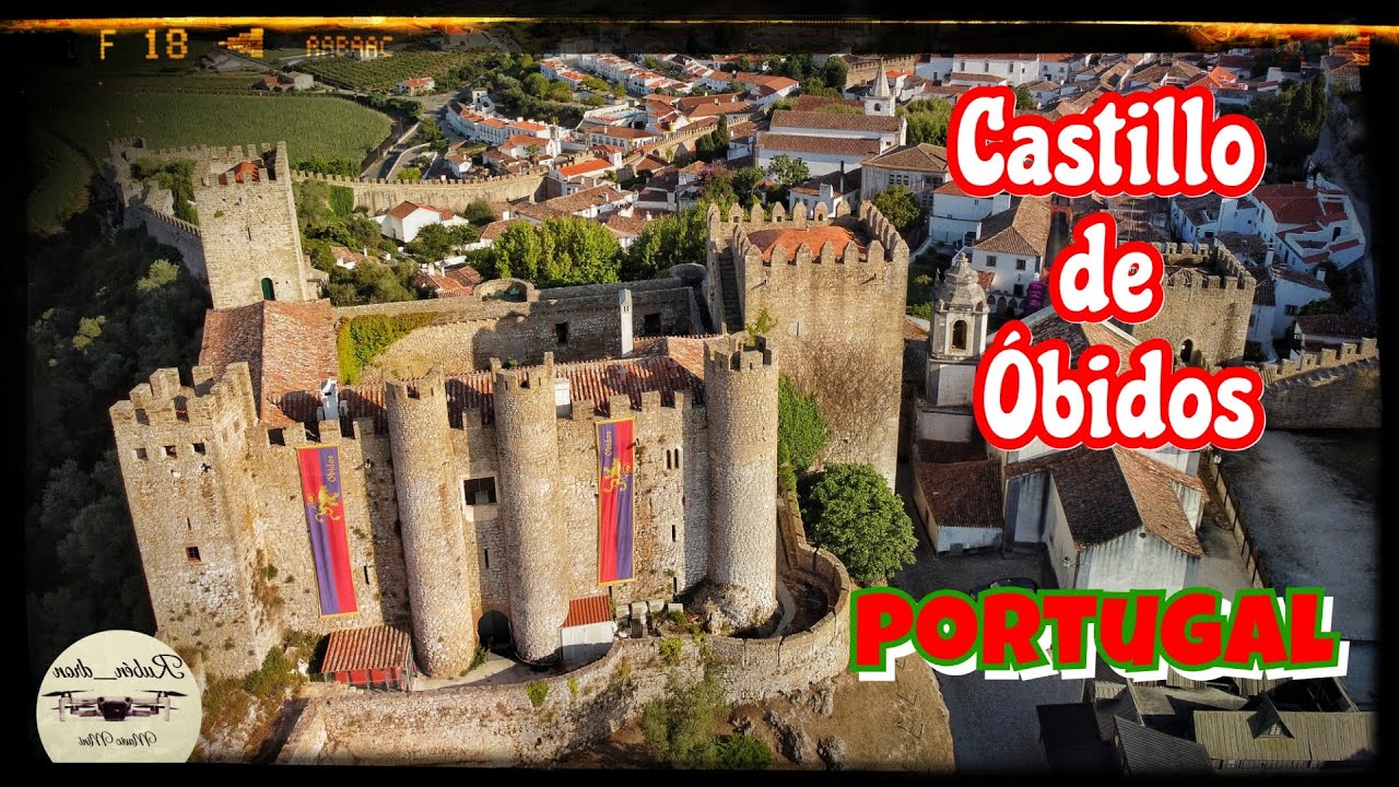 🇵🇹 Castillo de Óbidos, Portugal. Cinematic drone footage
