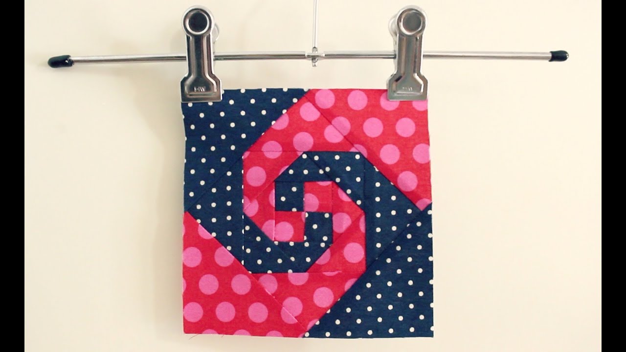 TUTORIAL: Mini Snail Trail Block