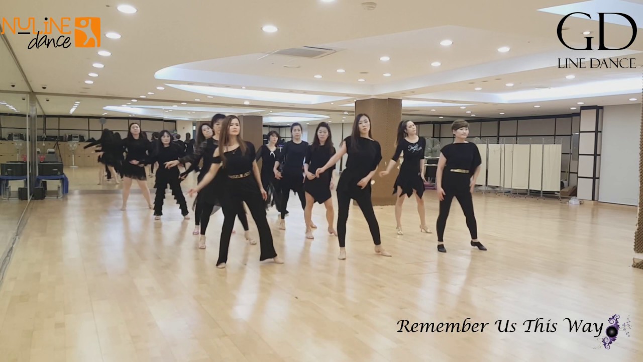 Remember Us This Way - Line Dance (Alison Johnstone & Daniel Trepat)